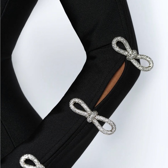 Posh Mia Sophia Bandage Dress Size L - Picture 6 of 12